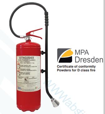 12Kg Class “D” Fire Extinguisher