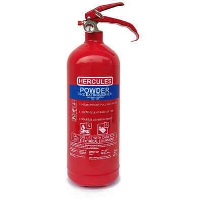 2kg Hercules ABC Dry Powder Fire Extinguisher