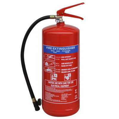 9kg Hercules ABC Dry Powder Fire Extinguisher